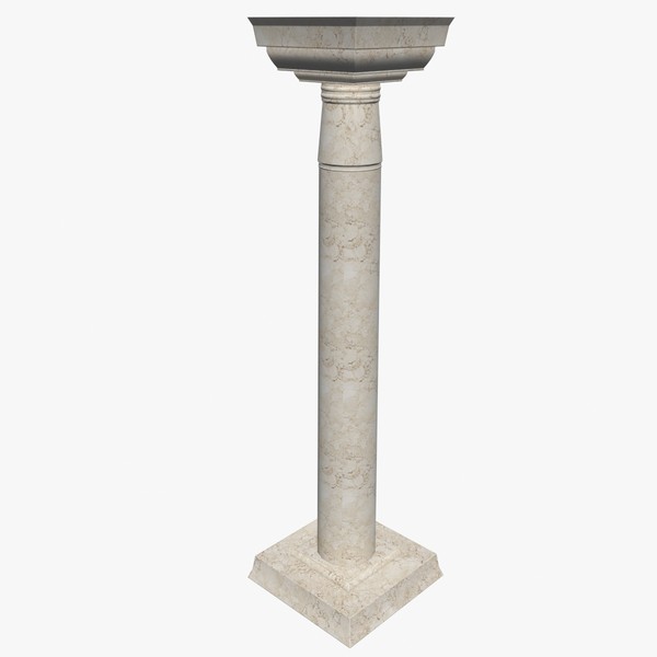 3d model antiquity pillar - Pillar 6 by Tschirner